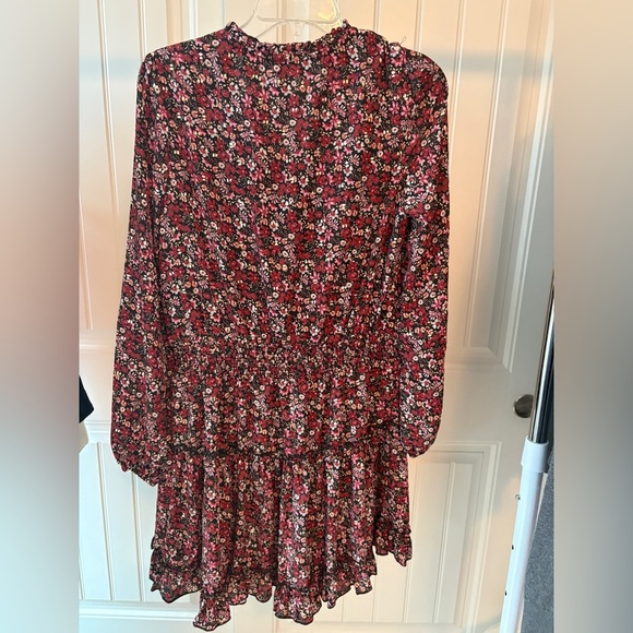 Voy size M Floral Red Dress - Picture 4 of 4